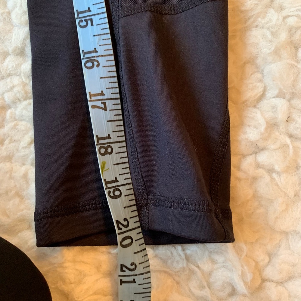 LULULEMON mesh cropped black leggings - Picture 3 of 5